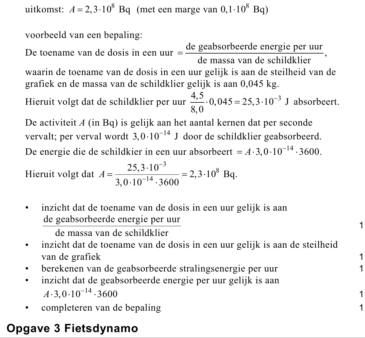 beoordelingsmodel vraag 11