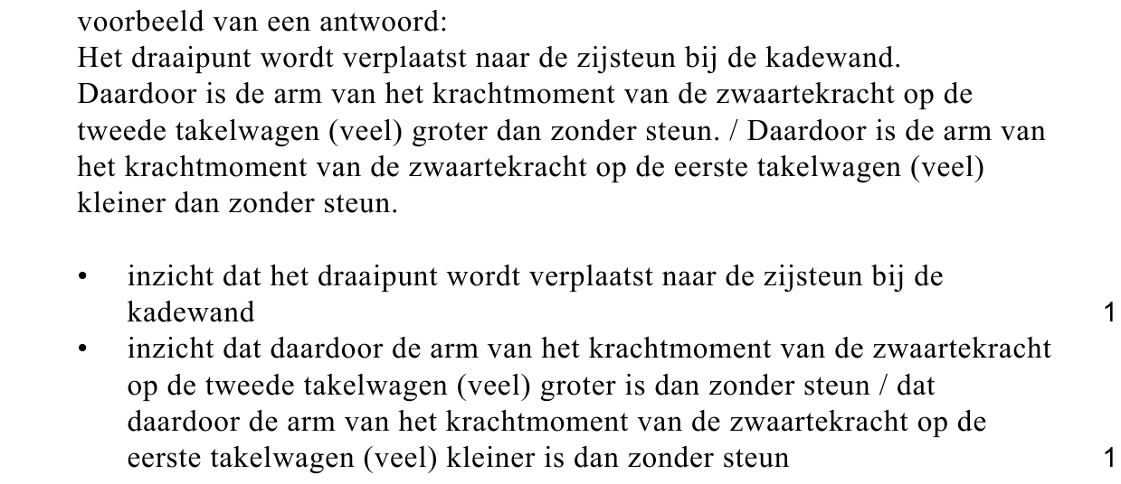 beoordelingsmodel vraag 20