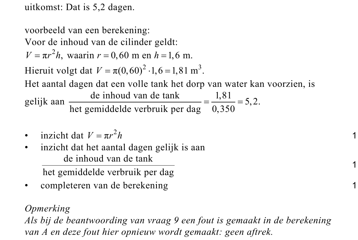 beoordelingsmodel vraag 19