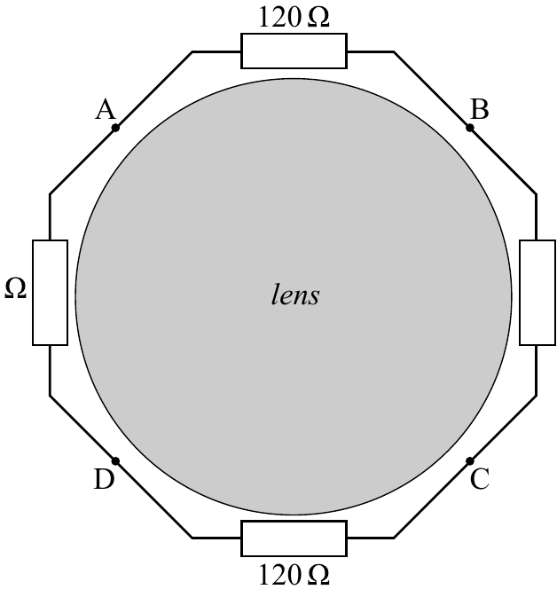 120 A B lens D C 120