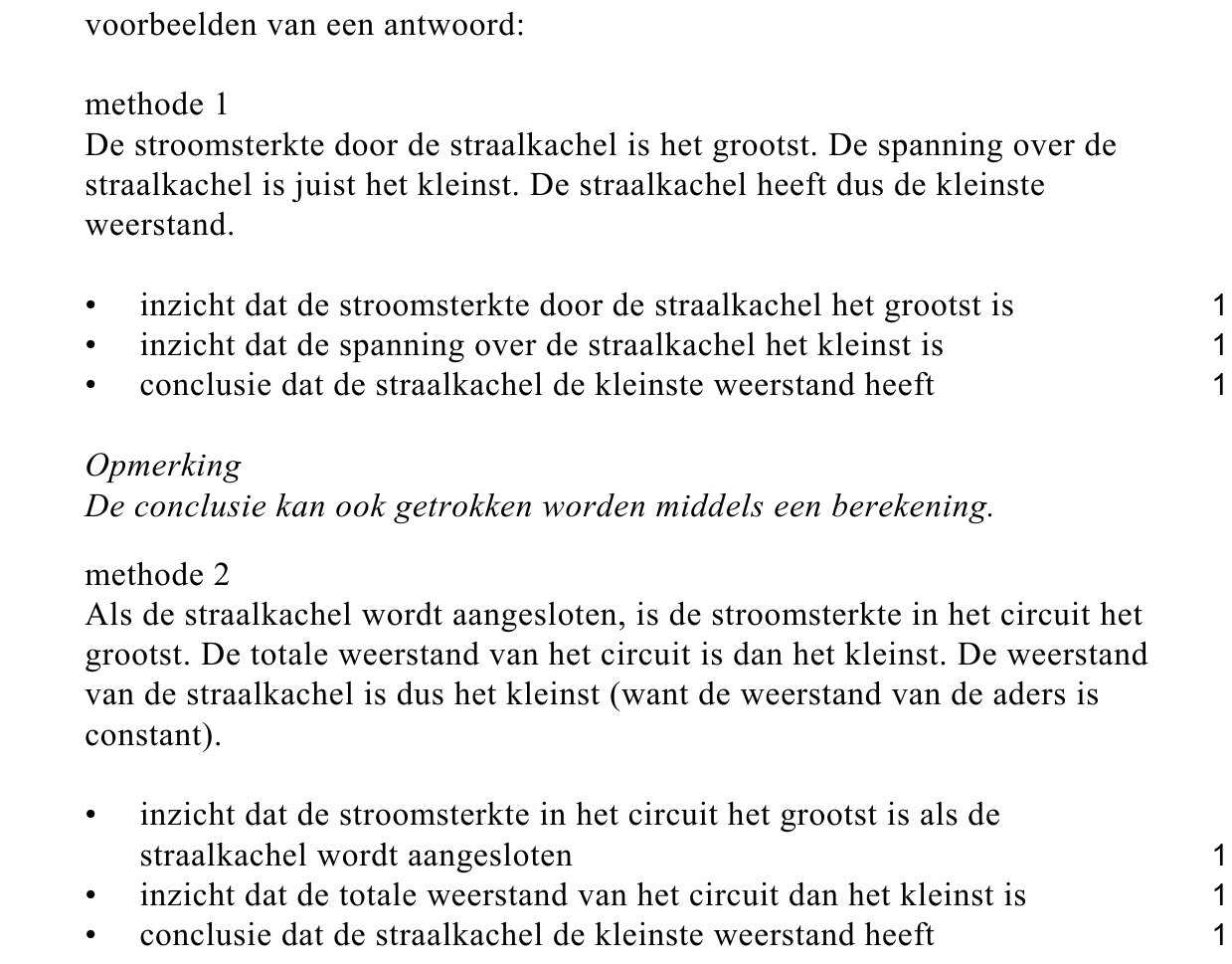 beoordelingsmodel vraag 12