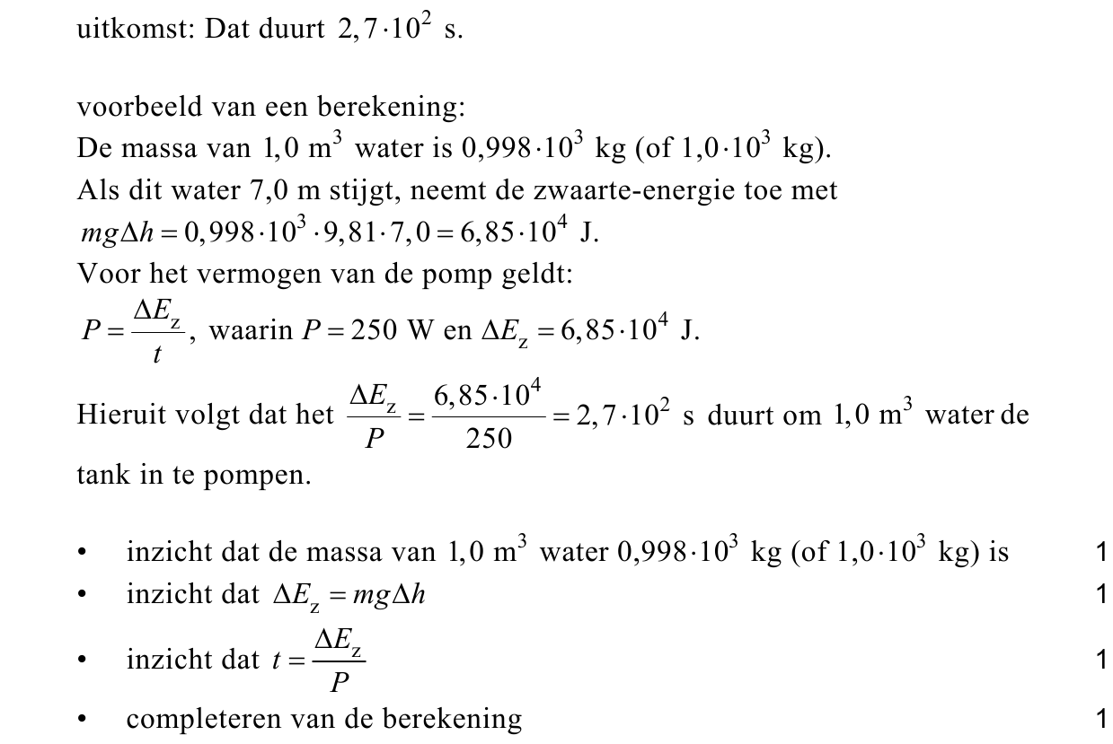 beoordelingsmodel vraag 25