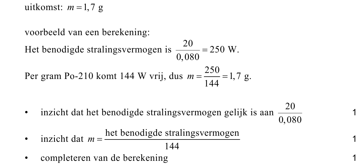 beoordelingsmodel vraag 19