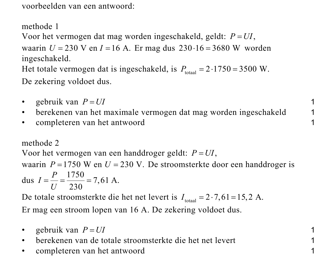 beoordelingsmodel vraag 26