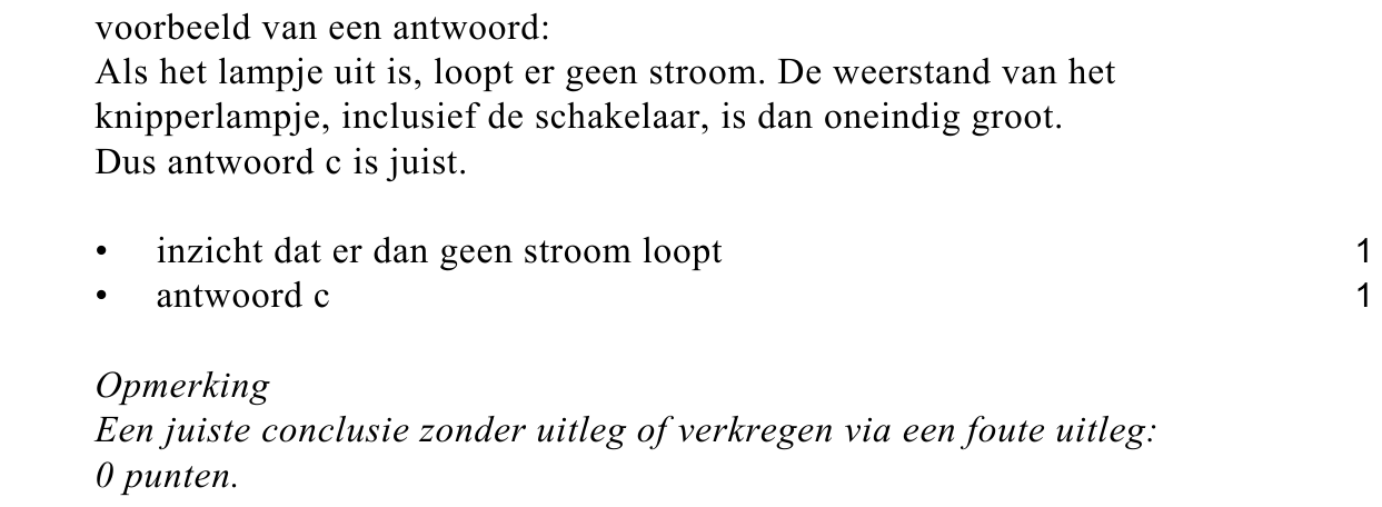 beoordelingsmodel vraag 9