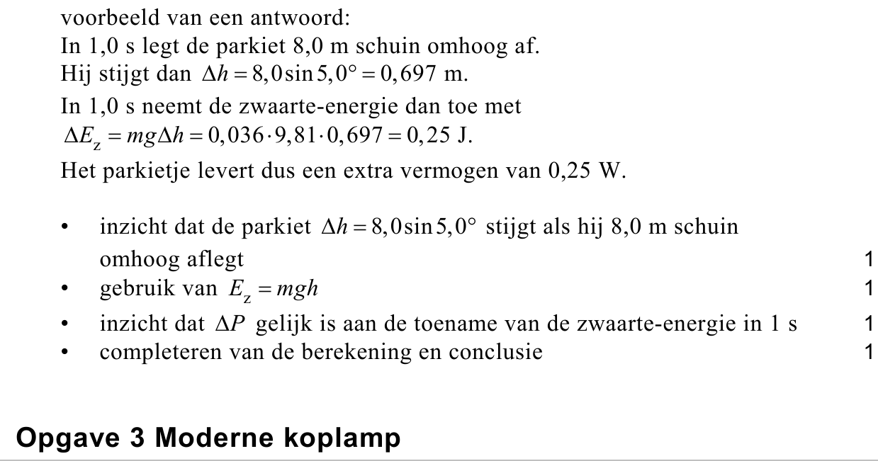 beoordelingsmodel vraag 11