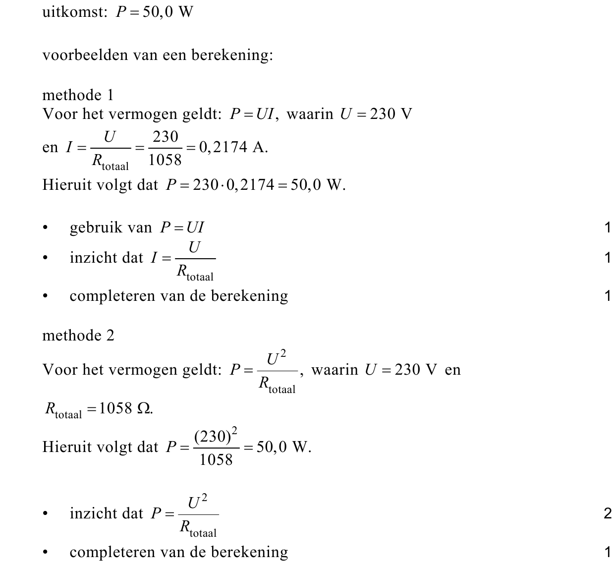 beoordelingsmodel vraag 23