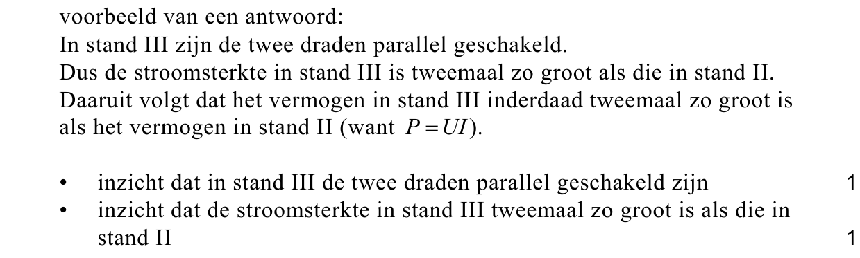 beoordelingsmodel vraag 25