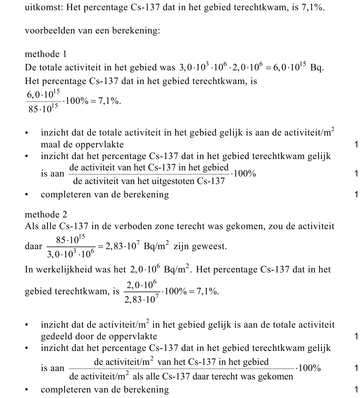 beoordelingsmodel vraag 6