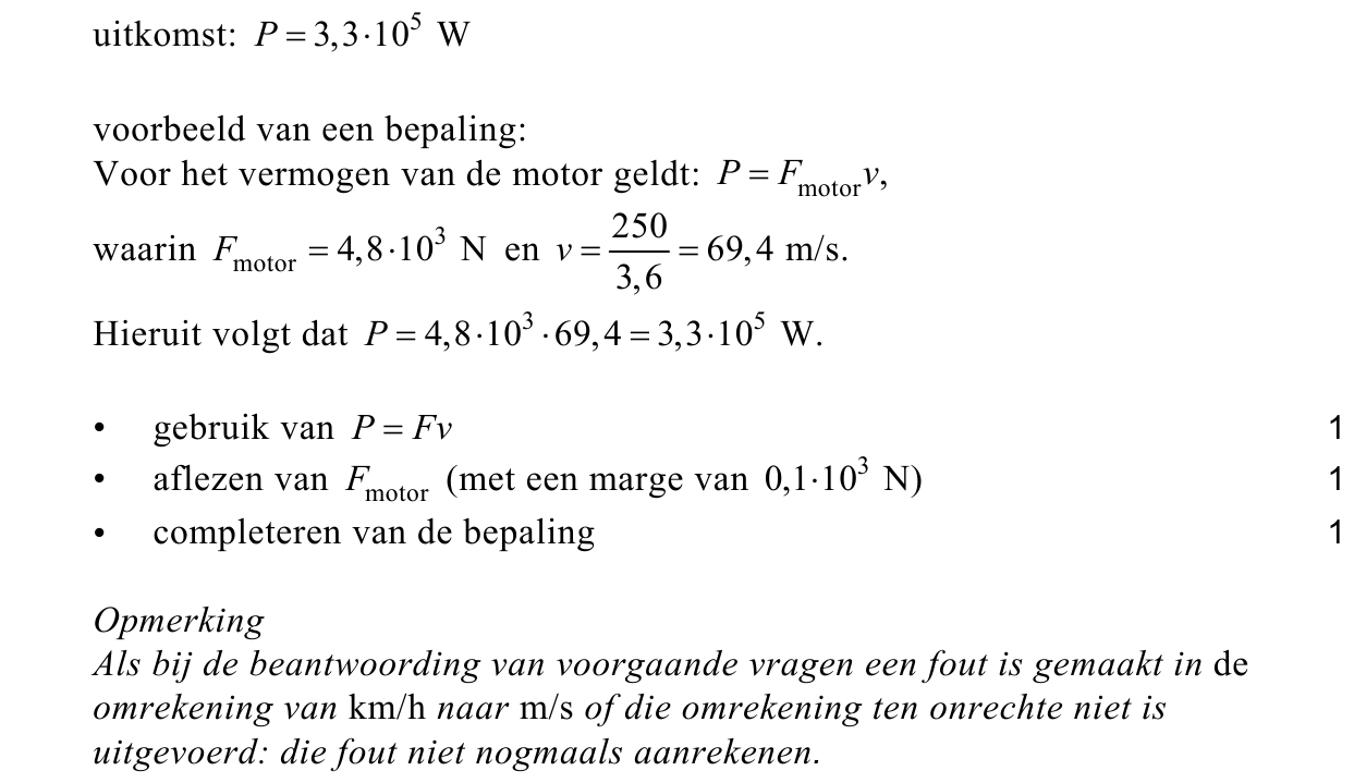 beoordelingsmodel vraag 16