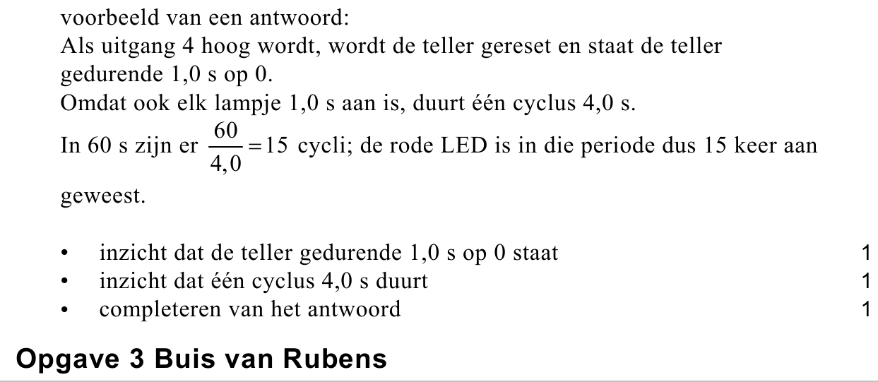 beoordelingsmodel vraag 9