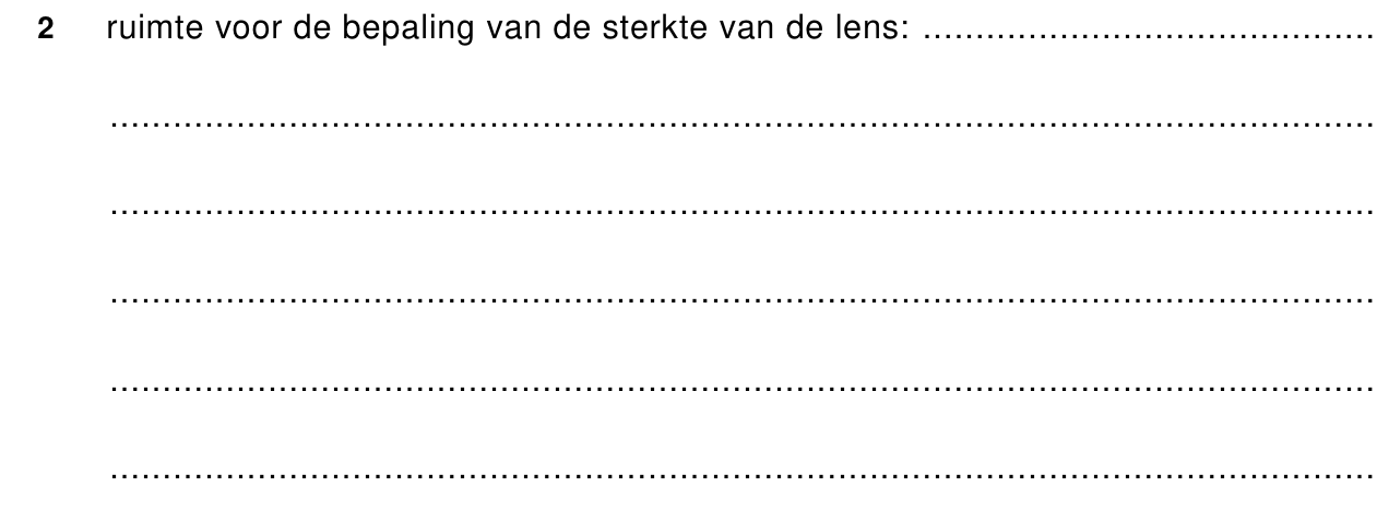 uitwerkbijlage bij vraag 2