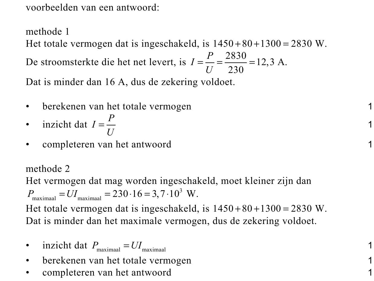 beoordelingsmodel vraag 16