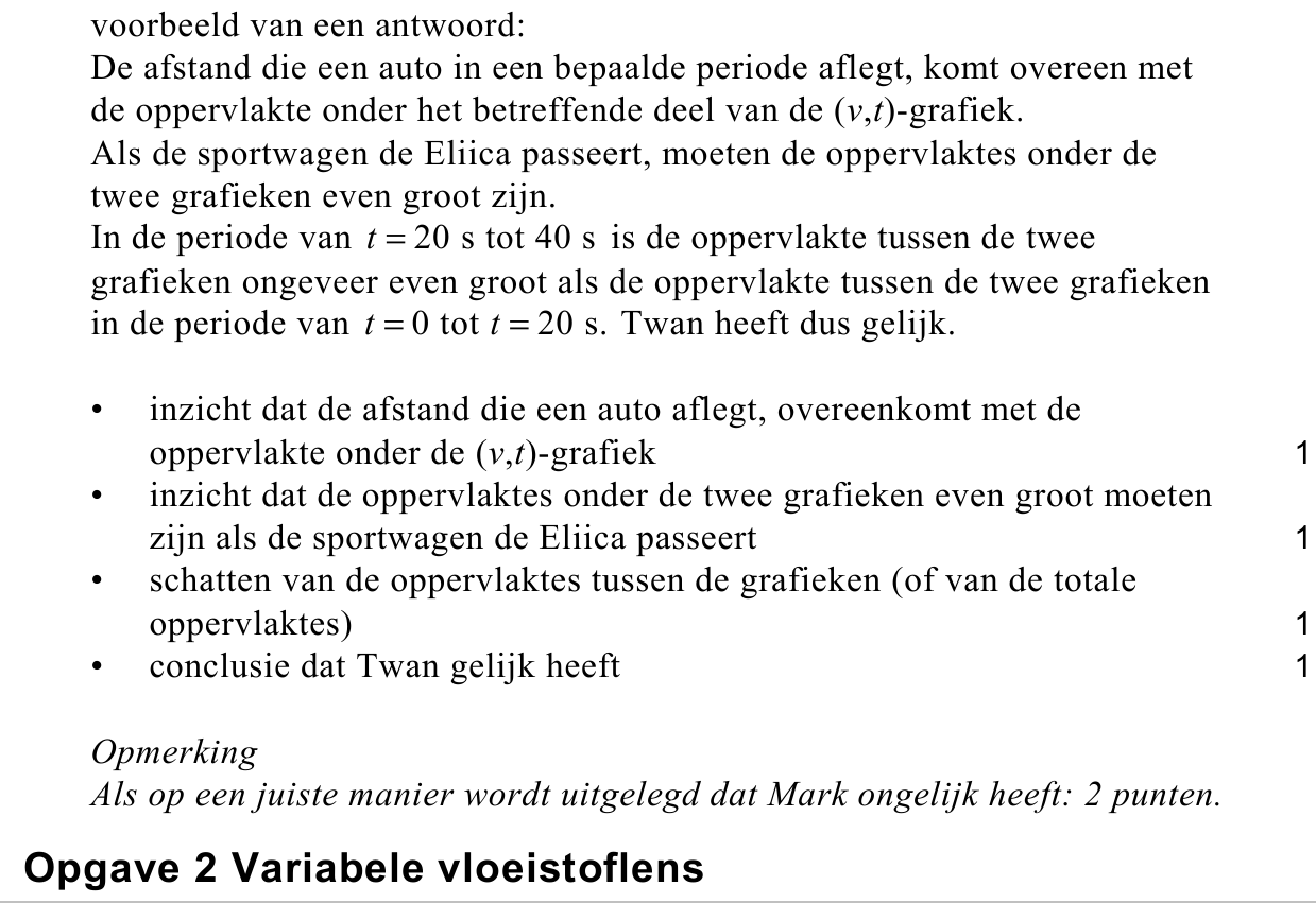 beoordelingsmodel vraag 6