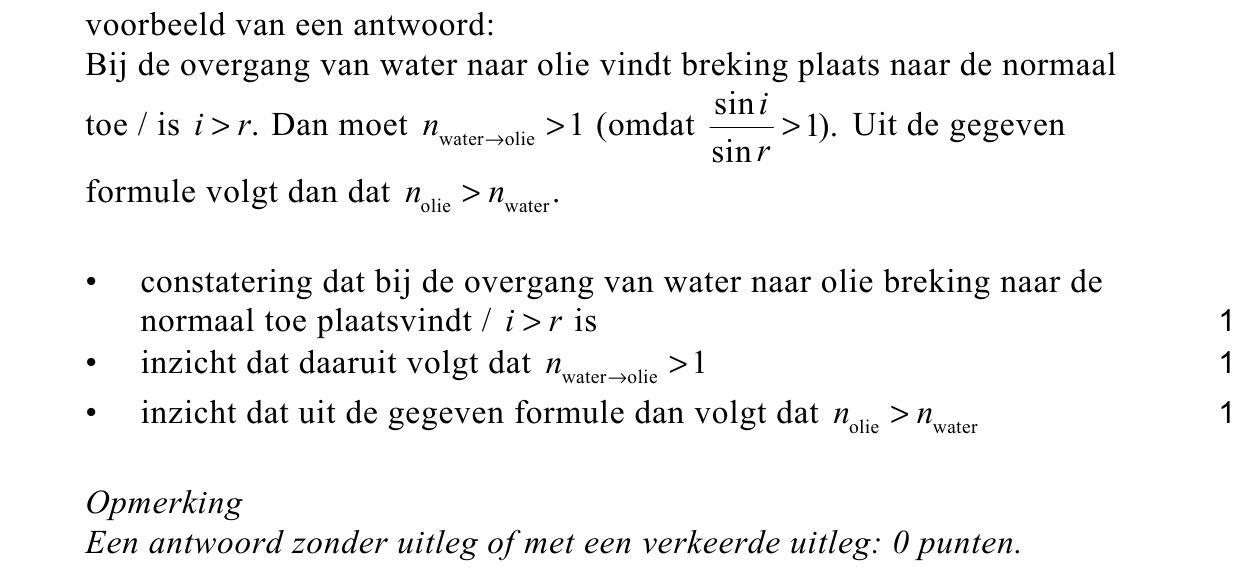 beoordelingsmodel vraag 9