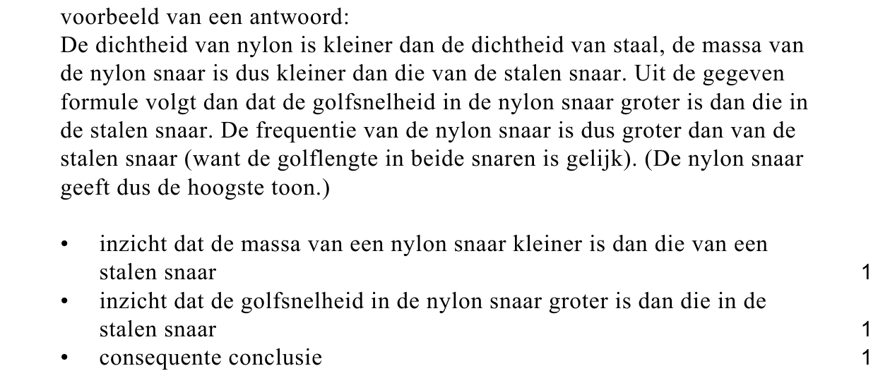 beoordelingsmodel vraag 13