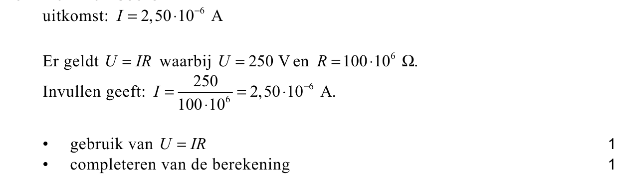 beoordelingsmodel vraag 19