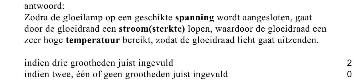 beoordelingsmodel vraag 12
