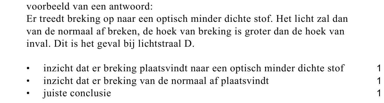 beoordelingsmodel vraag 26