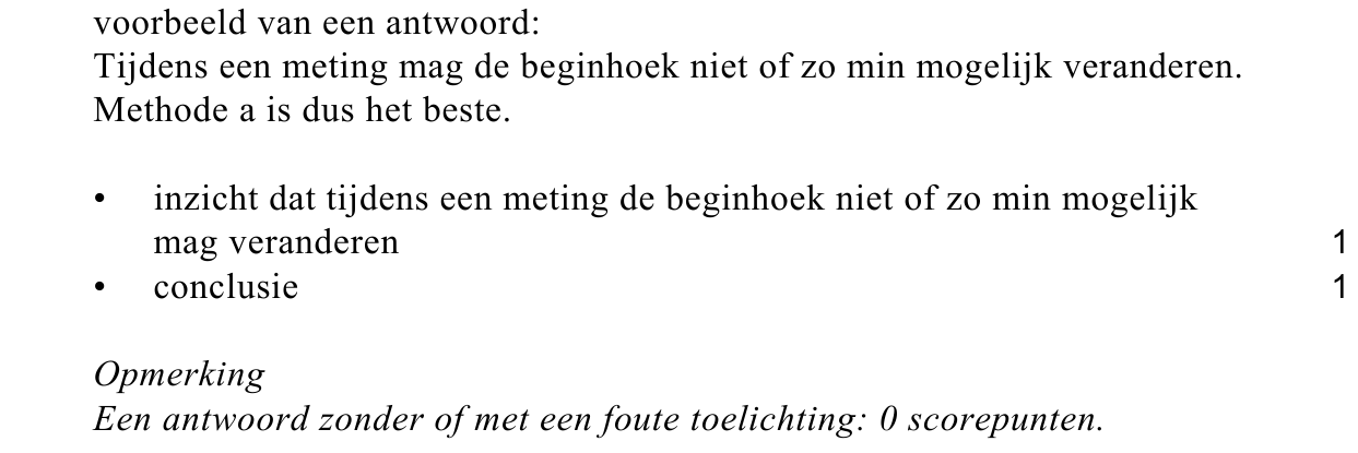 beoordelingsmodel vraag 20