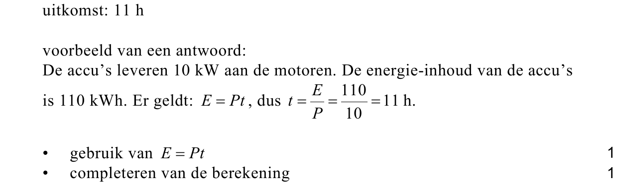 beoordelingsmodel vraag 10