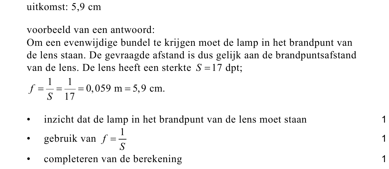 beoordelingsmodel vraag 21