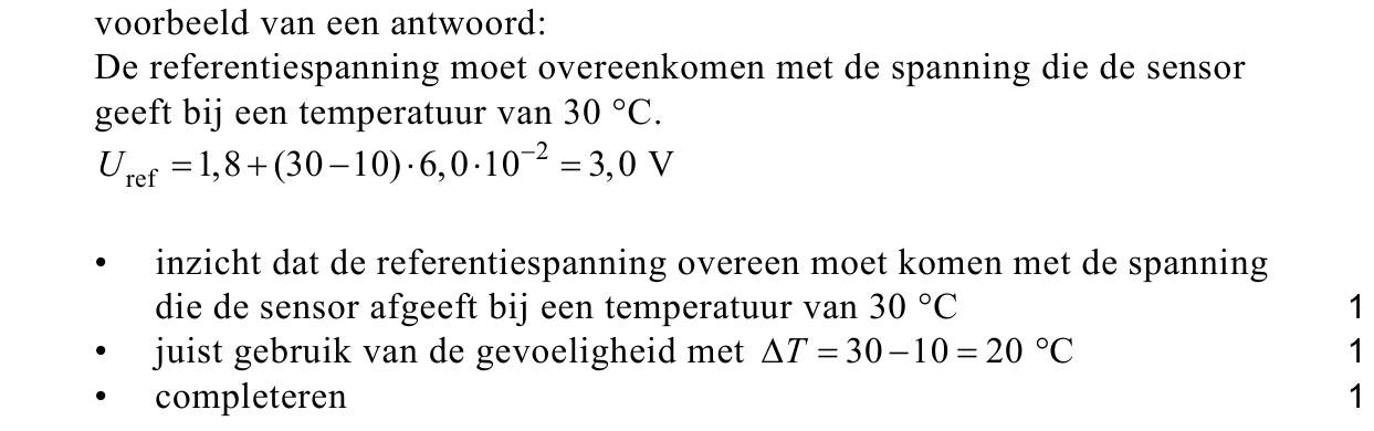 beoordelingsmodel vraag 25