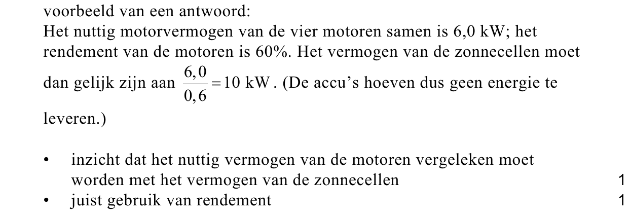 beoordelingsmodel vraag 8