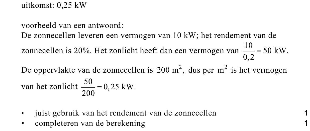 beoordelingsmodel vraag 9