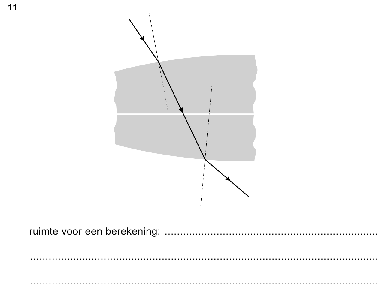 uitwerkbijlage bij vraag 11