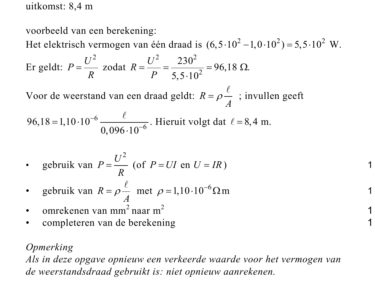 beoordelingsmodel vraag 15