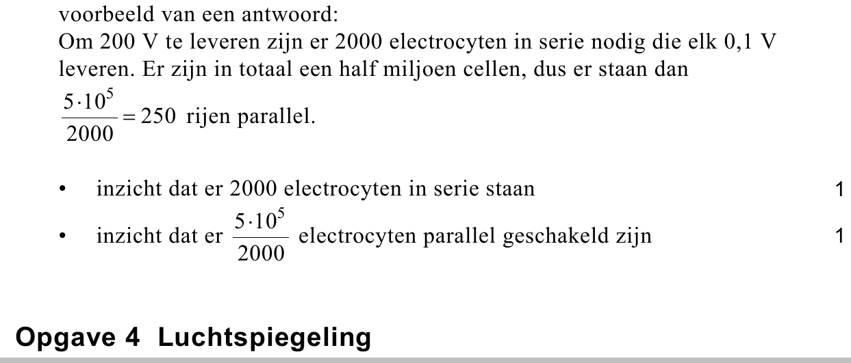 beoordelingsmodel vraag 15