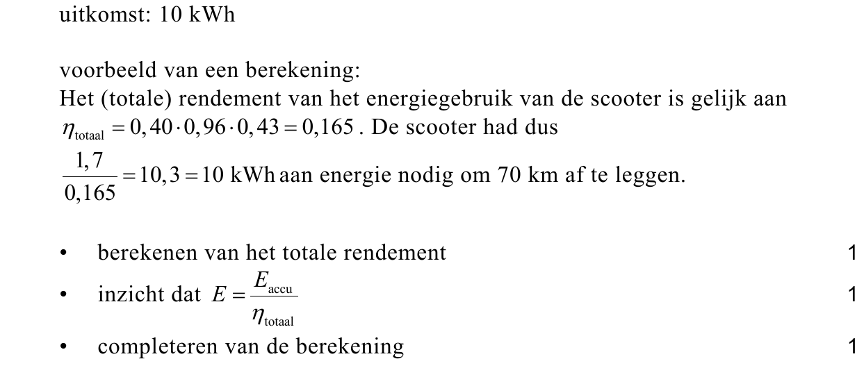 beoordelingsmodel vraag 8