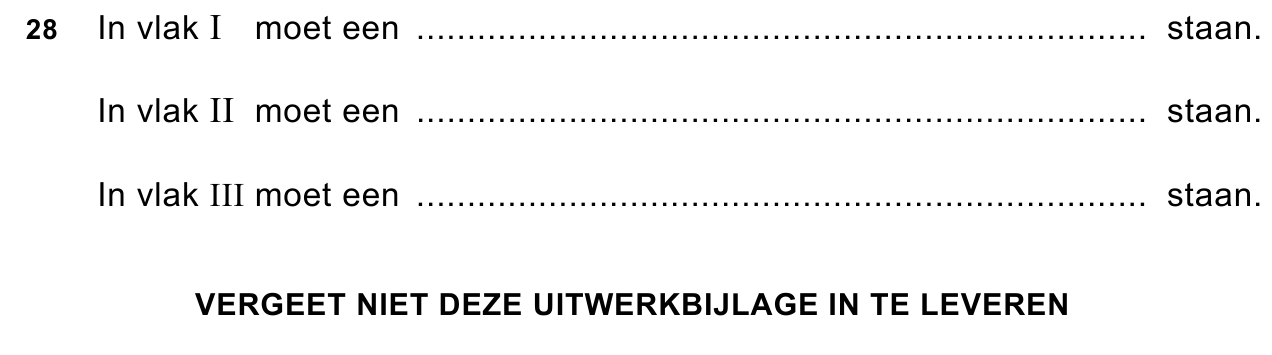 uitwerkbijlage bij vraag 28