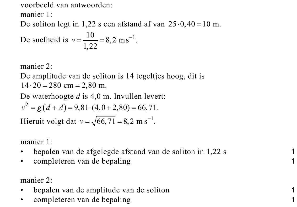 beoordelingsmodel vraag 27