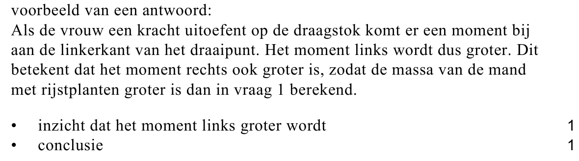 beoordelingsmodel vraag 26