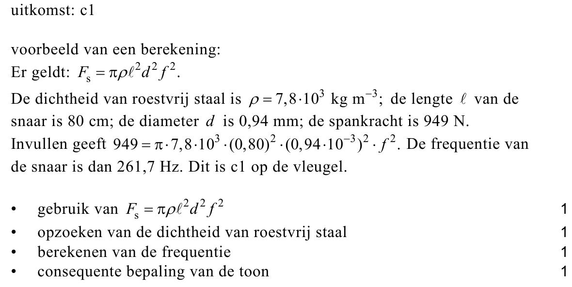 beoordelingsmodel vraag 6