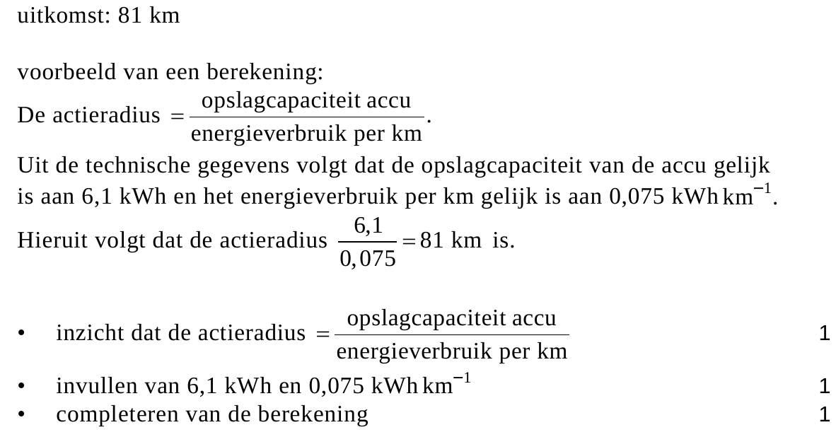 beoordelingsmodel vraag 16