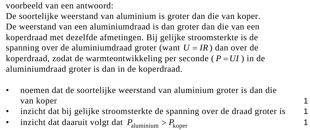 beoordelingsmodel vraag 15