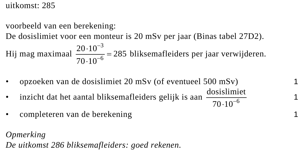 beoordelingsmodel vraag 18