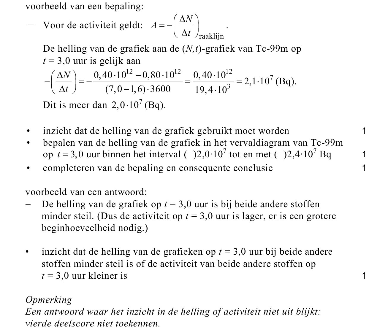 beoordelingsmodel vraag 10