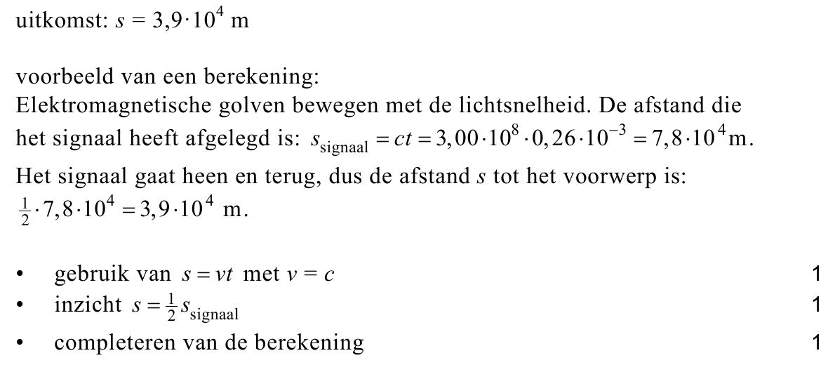 beoordelingsmodel vraag 1