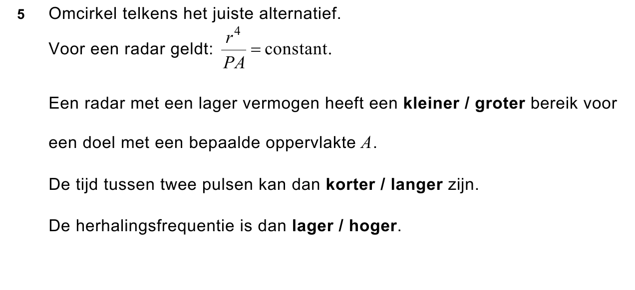 uitwerkbijlage bij vraag 5