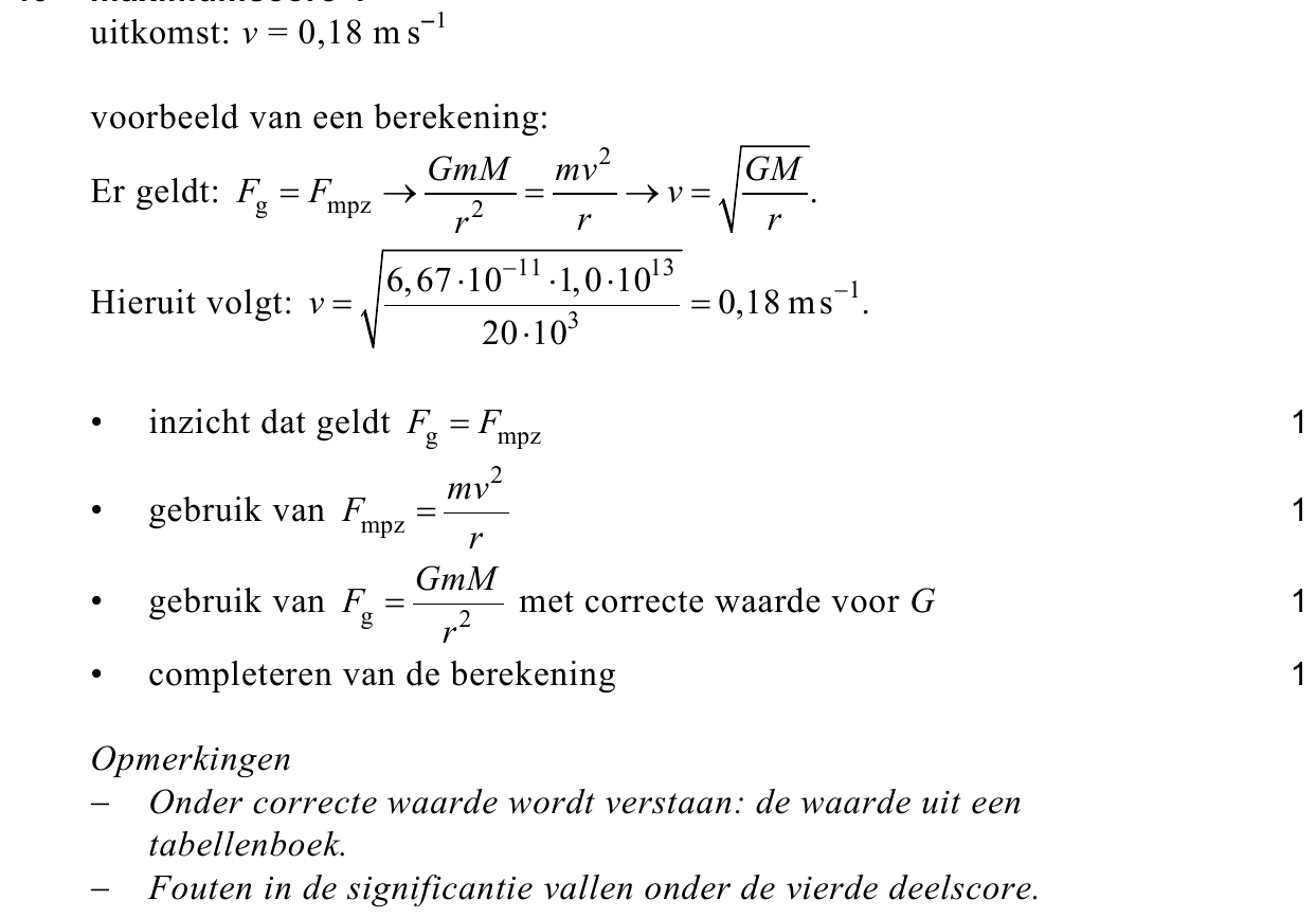 beoordelingsmodel vraag 15