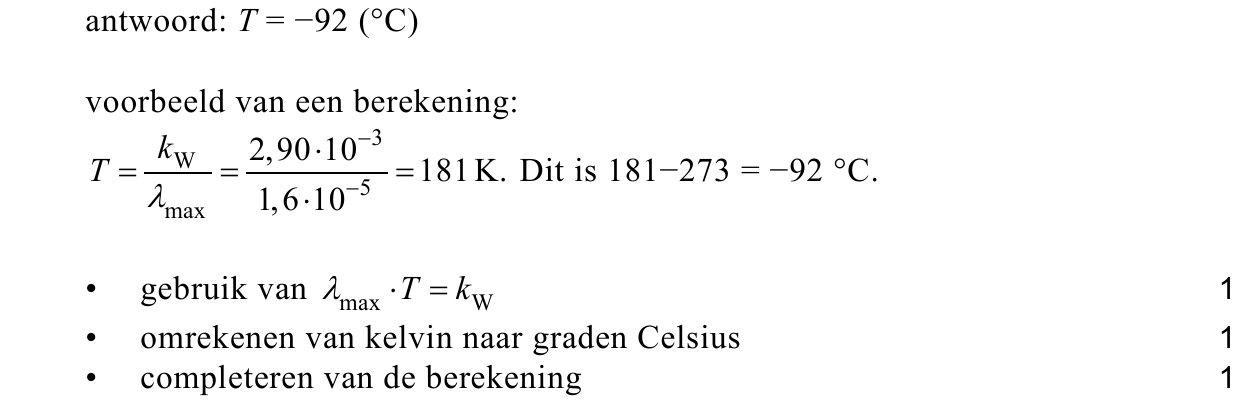beoordelingsmodel vraag 16