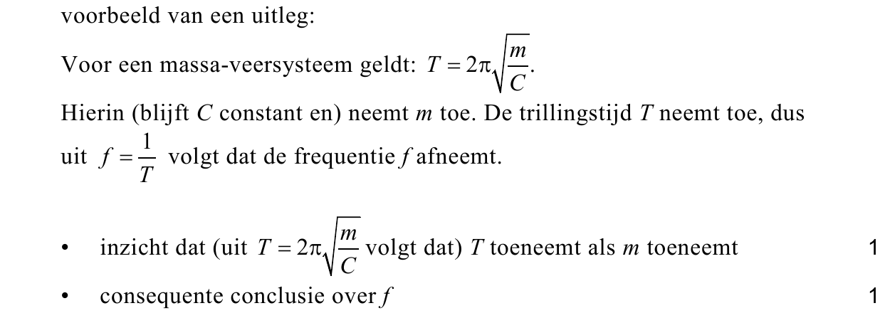 beoordelingsmodel vraag 25