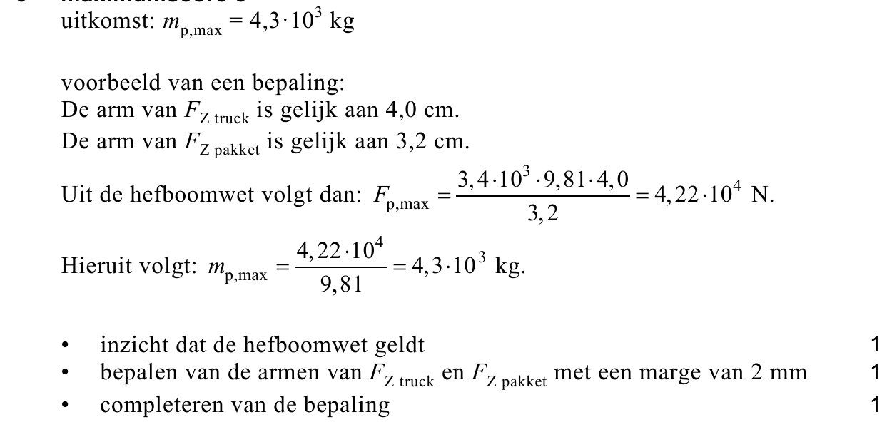 beoordelingsmodel vraag 5