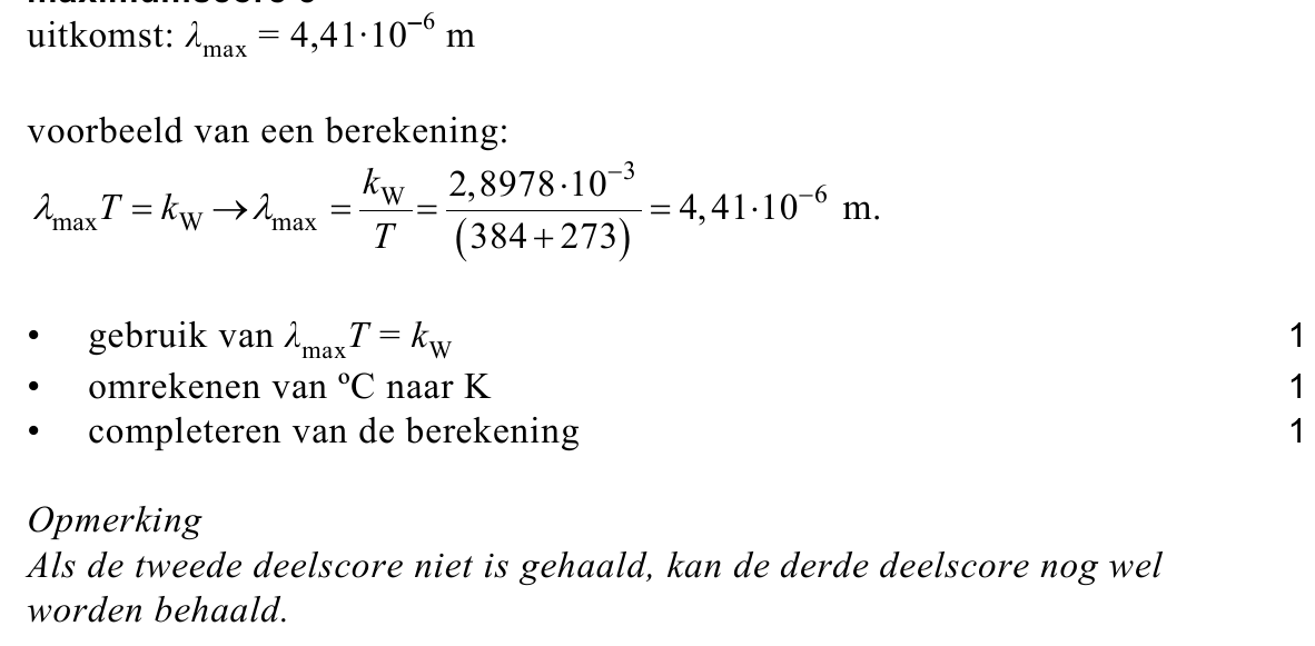 beoordelingsmodel vraag 13