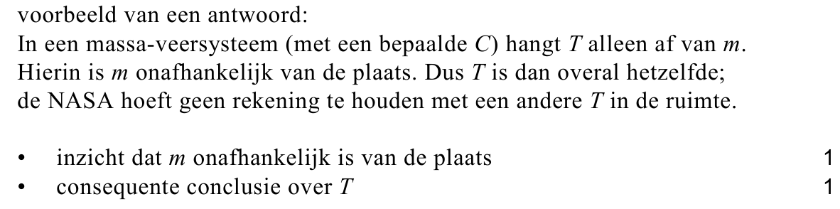 beoordelingsmodel vraag 20