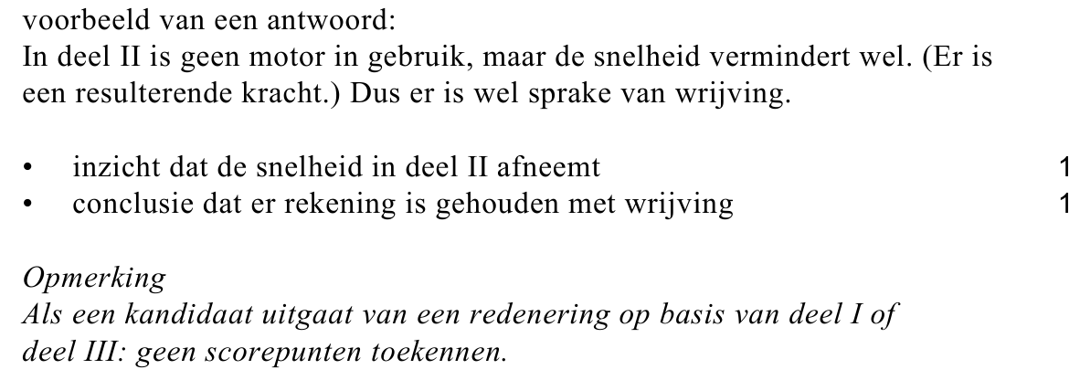 beoordelingsmodel vraag 13